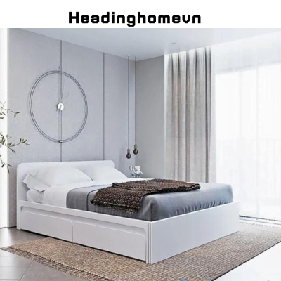 Giường Ngủ 2 Hộc Kéo Phong cách Bắc Âu Miễn Phí Lắp Đặt - HH206