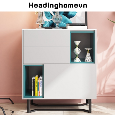 Tủ trang trí phòng khách thiết kế đẹp hiện đại HH713