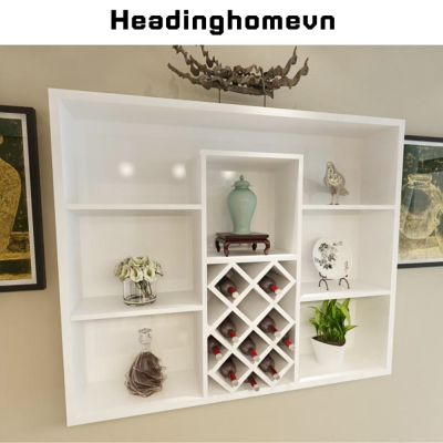 Tủ rượu treo tường thiết kế tối giản sang trọng - HH505
