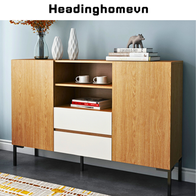 Tủ để đồ gia đình bằng gỗ MDF đa năng phong cách hiện đại HH727