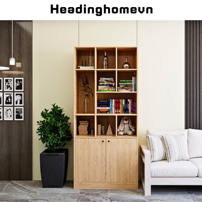 Tủ tài liệu, tủ trưng bày thiết kế tiện dụng cho phòng khách, phòng làm việc - HH303