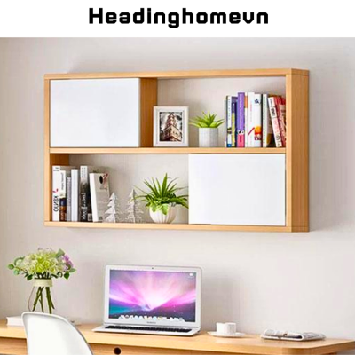 Giá sách mini treo tường 2 tầng HH311