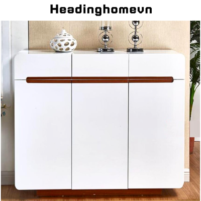 Tủ giày gỗ phun sơn phong cách hiện đại lắp sẵn giao hàng tận nơi - HH1101