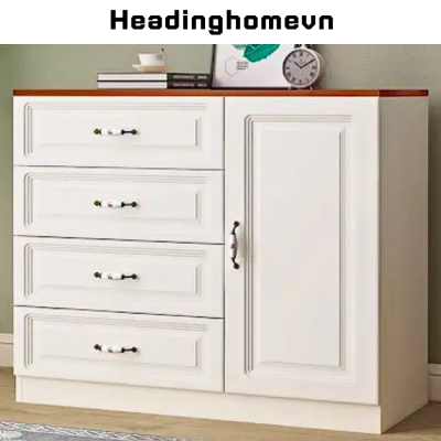 Tủ gỗ trang trí có ngăn kéo phong cách Châu Âu HH724