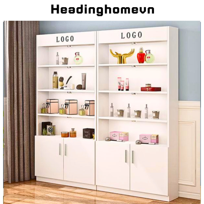 Combo 2 tủ trưng bày sản phẩm mini bằng gỗ MDF cao cấp HB313