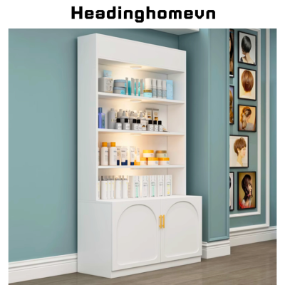 Tủ trưng bày mỹ phẩm, túi ví thiết kế mới kết hợp đèn led sang trọng HB307