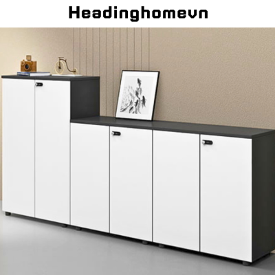 Tủ lưu trữ tài liệu văn phòng, tủ trang trí gỗ công nghiệp HB406
