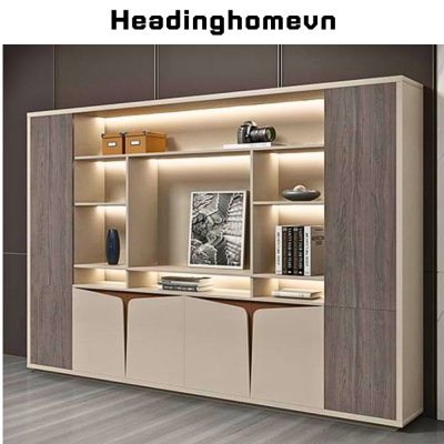 Tủ trưng bày. lưu trữ tài liệu văn phòng tiện nghi, sang trọng HH411