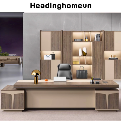 Bàn giám đốc gỗ công nghiệp thiết kế đẳng cấp HB324