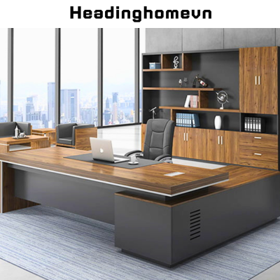 Bàn giám đốc chữ L thanh lịch, chuyên nghiệp HB313