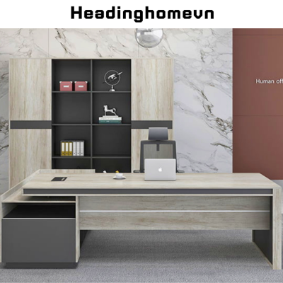 Bàn làm việc lãnh đạo sang trọng, đẳng cấp HB312