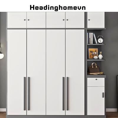 Tủ quần áo đơn giản tiện dụng thiết kế đa năng - HH418