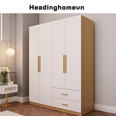 Tủ để quần áo bằng gỗ công nghiệp MDF - HH414
