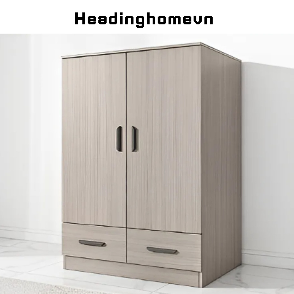 Tủ Áo Bằng Gỗ Công Nghiệp MDF Kiểu Dáng Nhỏ Gọn - HH405