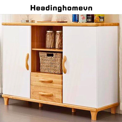 Tủ Trang Trí, Tủ Lưu Trũ Phòng Bếp Bằng Gỗ Đẹp Hiện Đại HH735