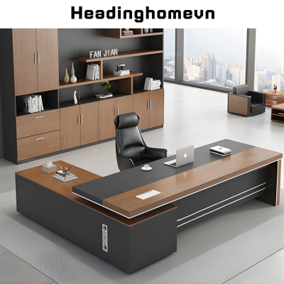 Bàn làm việc 1m8 gỗ dành cho lãnh đạo HB321