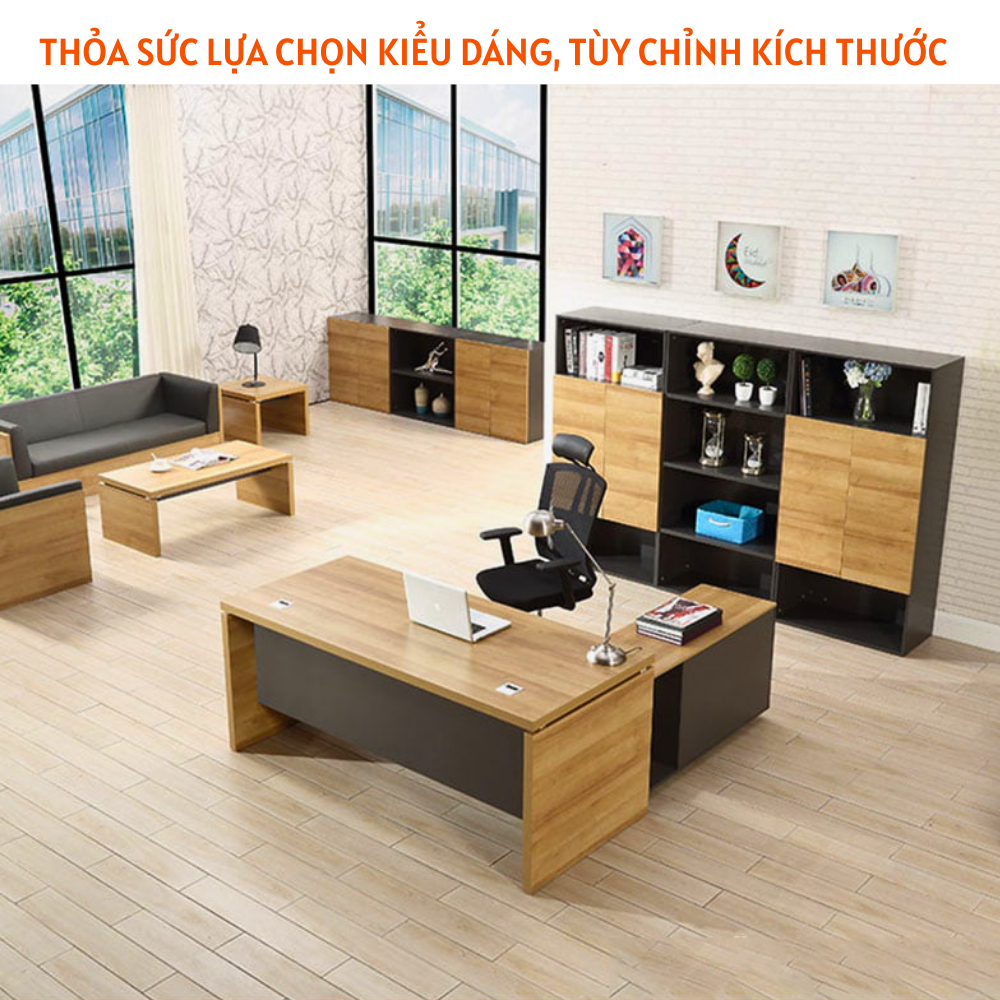 Tủ văn phòng gỗ MDF lưu trữ tài liệu, hồ sơ HB403 - Ảnh 3