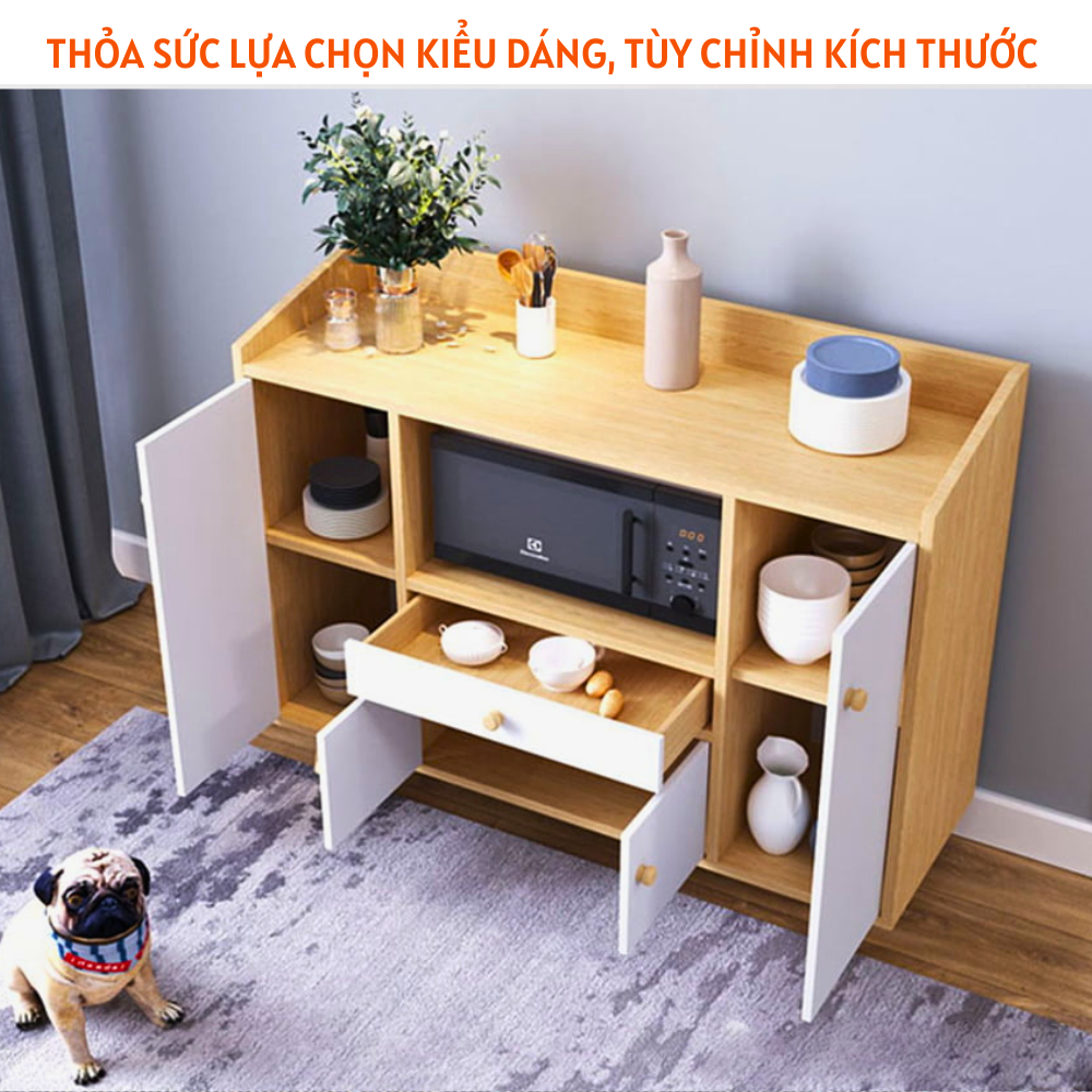 Tủ đựng đồ thiết kế thông minh đa chức năng phù hợp với mọi nhu cầu HH732 - Ảnh 3