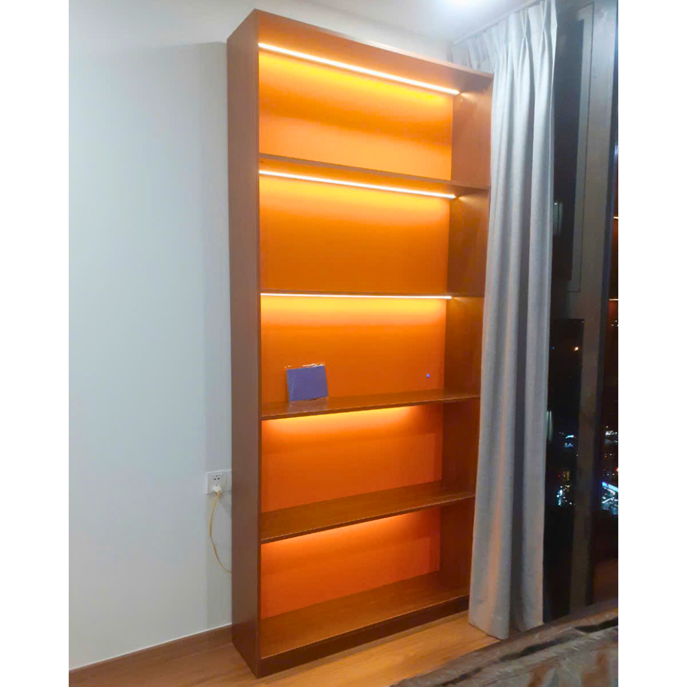 Tủ kệ trưng bày túi xách đơn giản đẹp mắt có đèn led HB302 - Ảnh 6