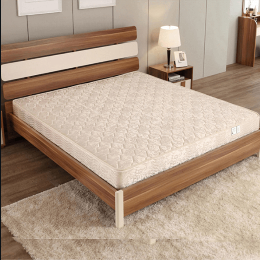 Giường ngủ gỗ công nghiệp chân sơn tĩnh điện thiết kế đẹp - HH213 - Ảnh 2