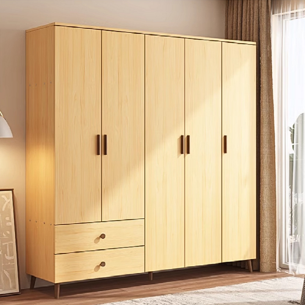 Tủ quần áo bằng gỗ công nghiệp thiết kế hiện đại - HH413 - Ảnh 2