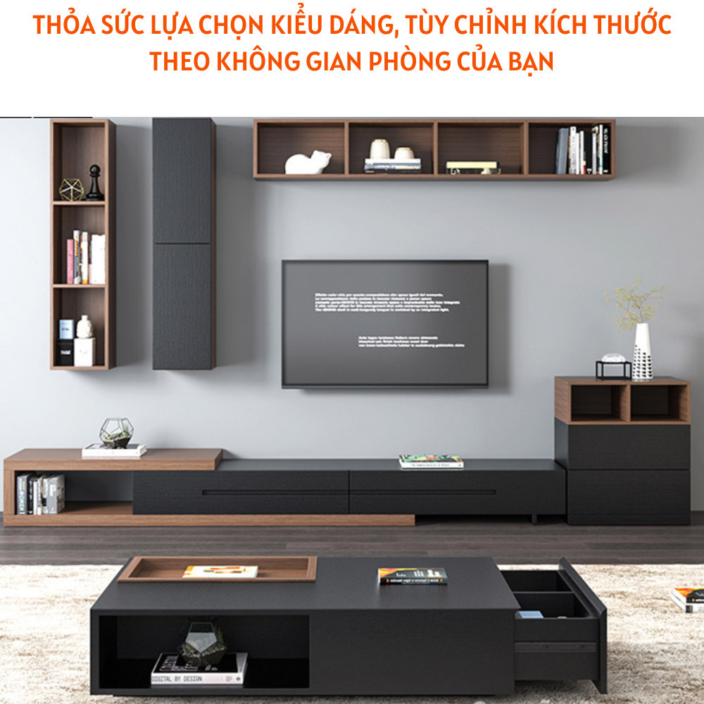 Tủ Để Đồ Phòng Khách Gỗ Công Nghiệp Hiện Đại - HH704 - Ảnh 3