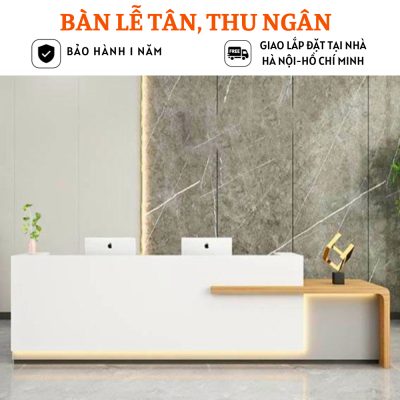 Quầy lễ tân khách sạn kích thước lớn cho không gian mở HB229