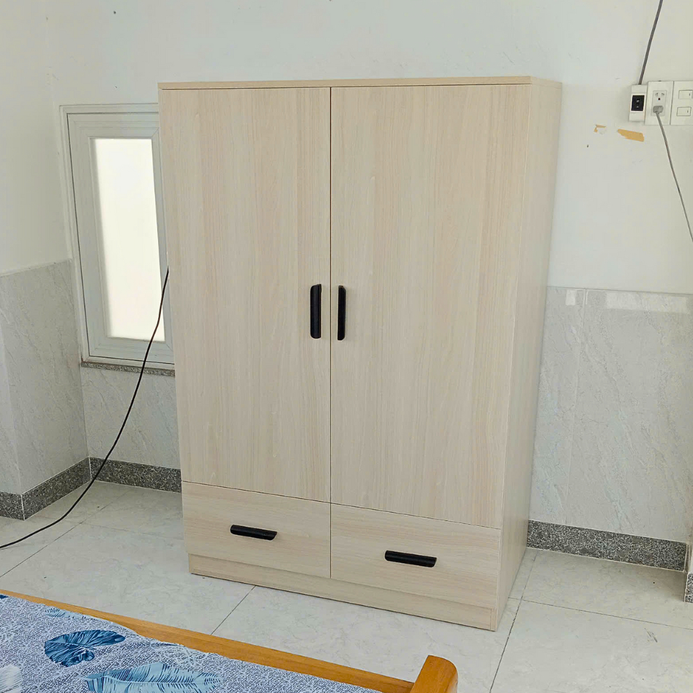 Tủ Áo Bằng Gỗ Công Nghiệp MDF Kiểu Dáng Nhỏ Gọn - HH405 - Ảnh 6