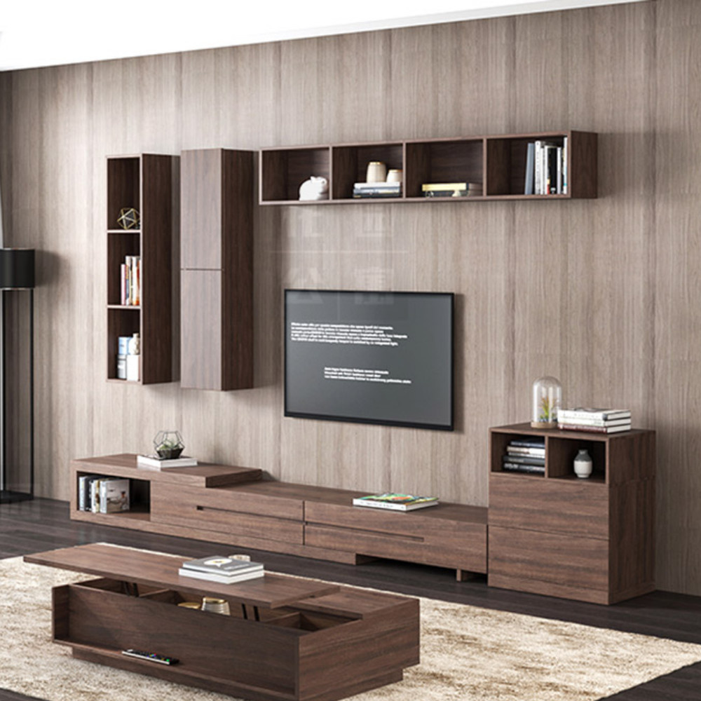 Tủ Để Đồ Phòng Khách Gỗ Công Nghiệp Hiện Đại - HH704 - Ảnh 2