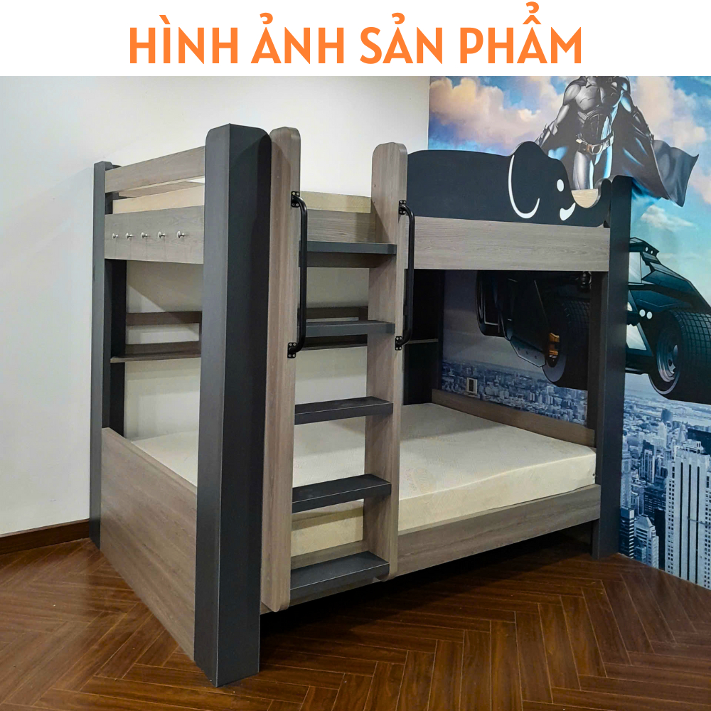 Giường tầng trẻ em họa tiết hình con voi dễ thương - HH1201 - Ảnh 5