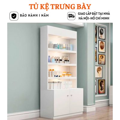 Tủ trưng bày mỹ phẩm, túi sách đơn giản hiện đại HB303