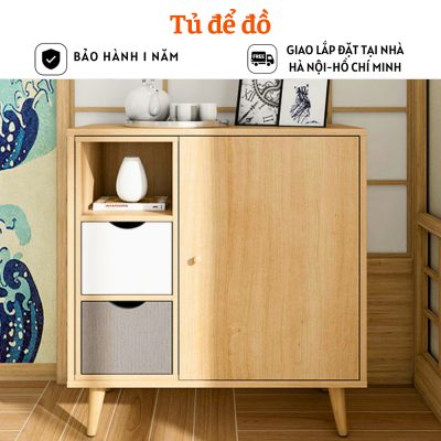 Tủ đồ, tủ lưu trữ không gian bằng công nghiệp thiết kế đẹp HH712