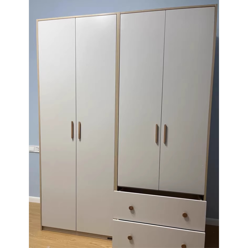 Tủ quần áo bằng gỗ công nghiệp thiết kế hiện đại - HH413 - Ảnh 6