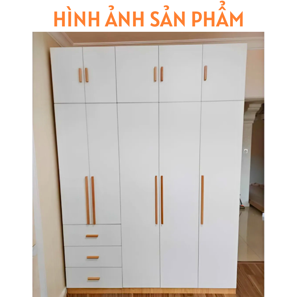 Tủ để quần áo bằng gỗ công nghiệp MDF - HH414 - Ảnh 5