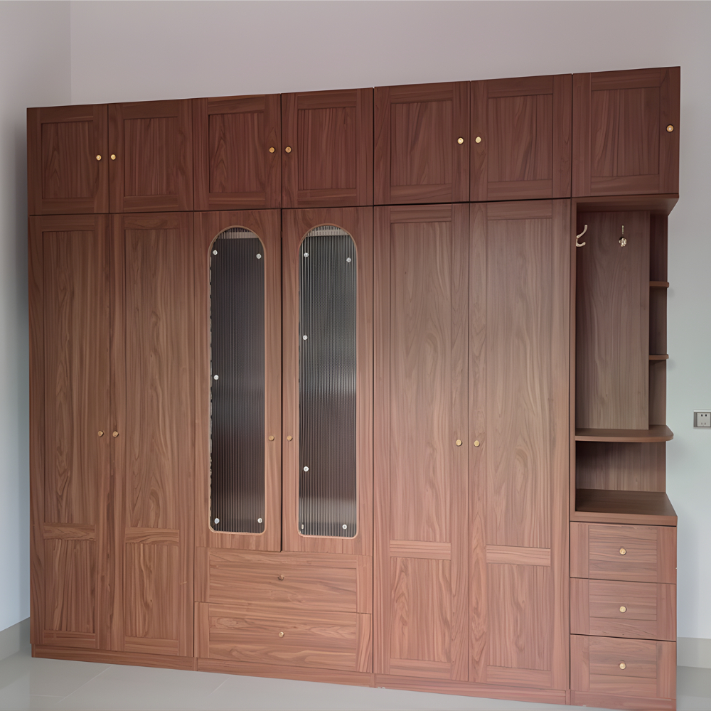 Tủ quần áo 4 và 6 cánh gỗ MDF cao cấp kiểu dáng sang trọng, hiện đại - HH423 - Ảnh 6